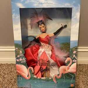 The Flamingo Barbie NIB
